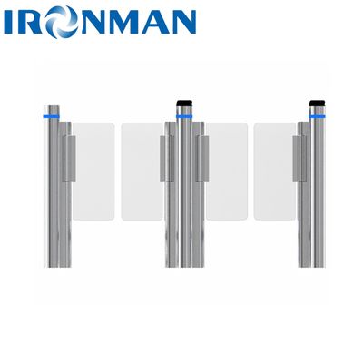 গুণমান  Speed Gate Turnstile with 10mm Acrylic, Swing Turnstile For Hospitals / Hotels কারখানা