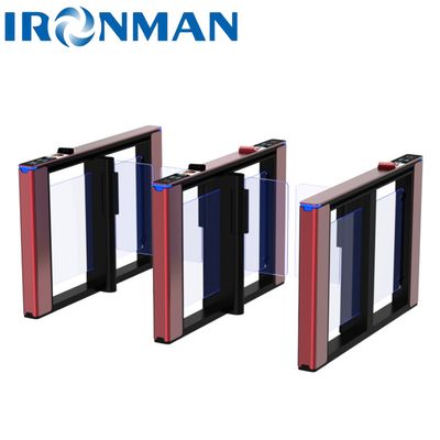 জিম স্টেডিয়ামের জন্য ব্রাশহীন মোটর স্পিড গেট টার্নস্টাইল কিউআর কোড রিডার