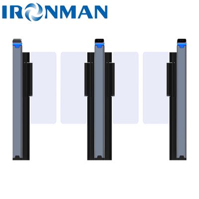 সুরক্ষা অ্যাক্সেস কন্ট্রোল সিস্টেমের জন্য স্বয়ংক্রিয় ডাবল স্লাইডিং গেট স্পিড গেট টার্নস্টাইল