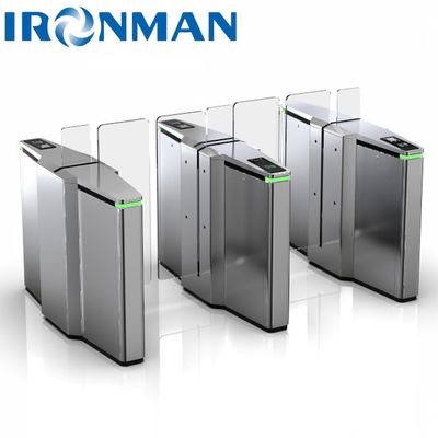 স্টেইনলেস স্টীল নিরাপত্তা অ্যাক্সেস কন্ট্রোল টার্নস্টাইল স্বয়ংক্রিয় স্লাইডিং বাধা গেট